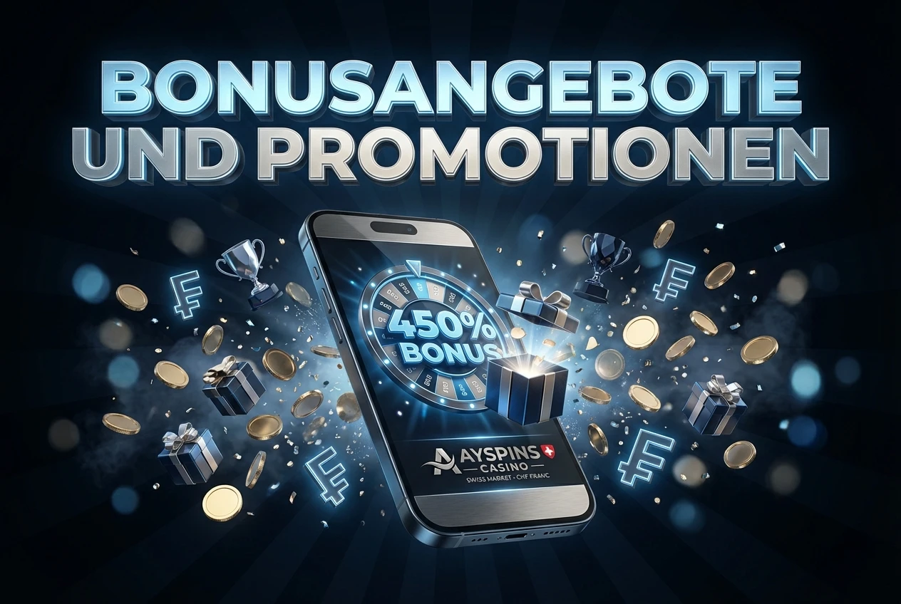Bonusangebote und Promotionen
